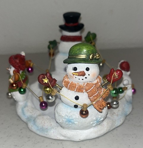Yankee Candle Muñeco de Nieve Perro y Luces de Navidad Tarro Grande Candelabro 1628690 - Imagen 4 de 8