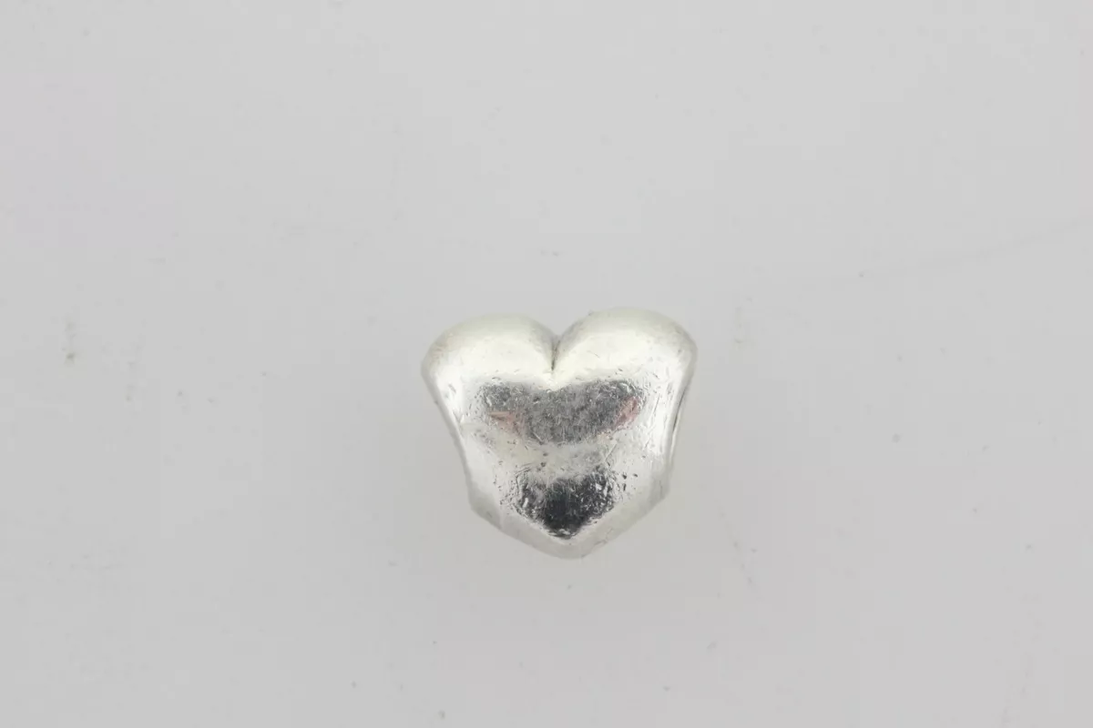 Pandora 925 ALE Sterling Silver Smooth Heart 790137 Bead Charm eBay