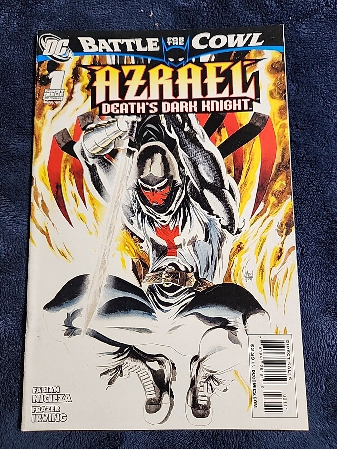 Batman Battle For The Cowl Azrael 1 Shot 2009 DC Comics