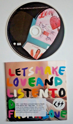 CSS - lets make love - excellnt condition rare promo cd single