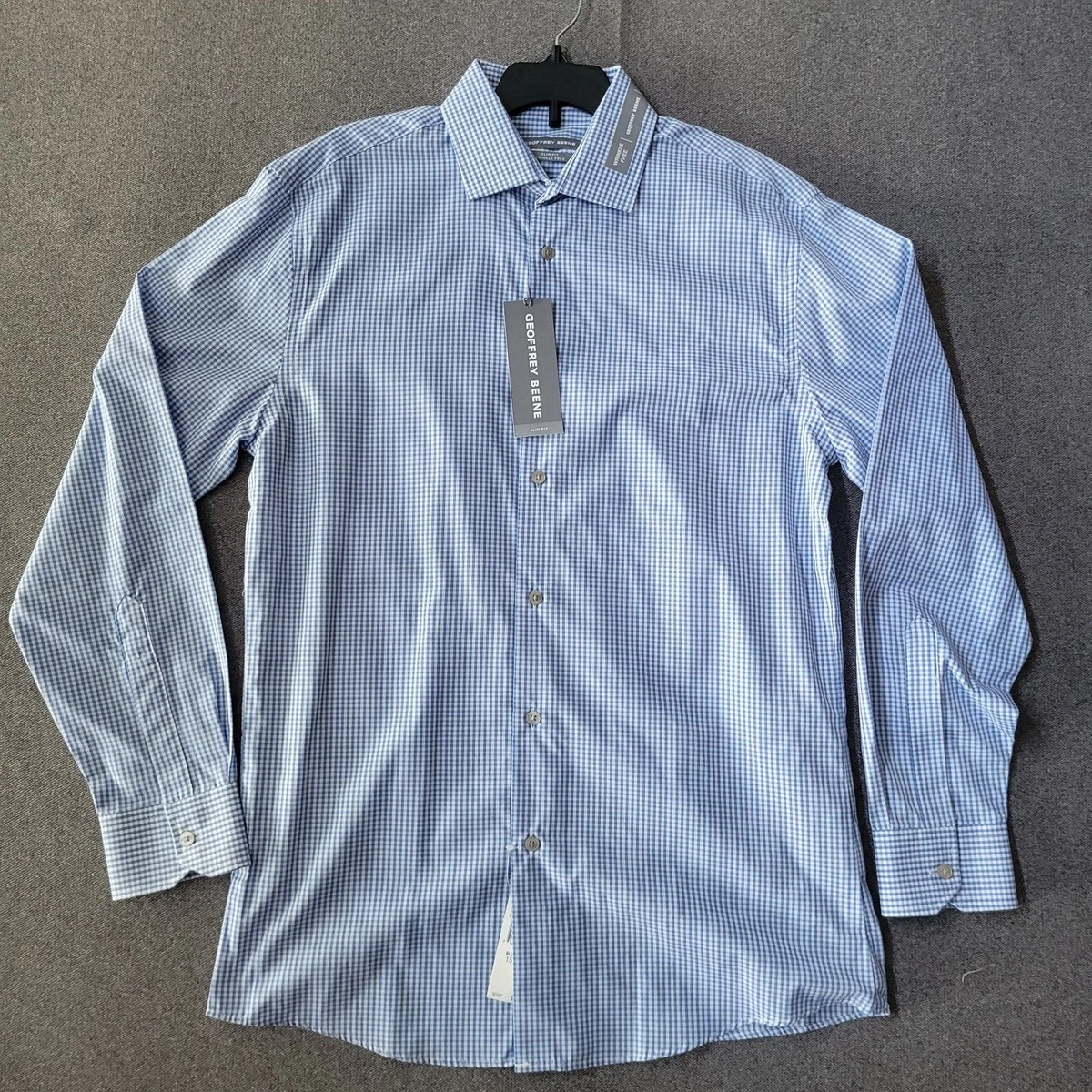 Geoffrey Beene Slim Long Sleeve Dress Shirts for Men for sale | eBay