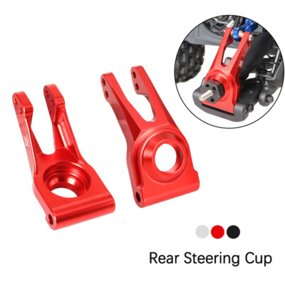 Für Arrma FURY MEGA 1/10 2WD Short Truck Aluminium Hecklenkungsbecher Teile Rot