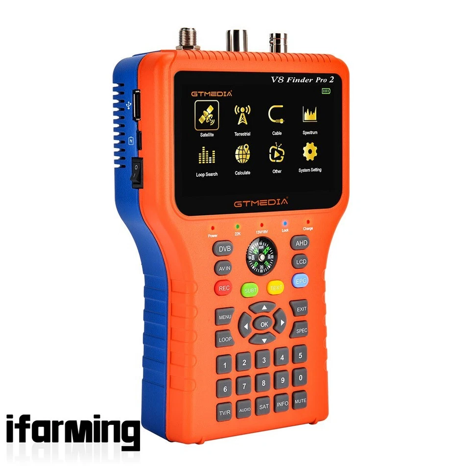 GTMEDIA V8 Finder Pro2 HD Satellite Finder Satellite Signal Tester for DVB-S2 If - Image 3 of 4