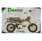 Honda Dax St50 Vintage Motorcycle Metal Poster - 20x30cm Collectable Tin Sign