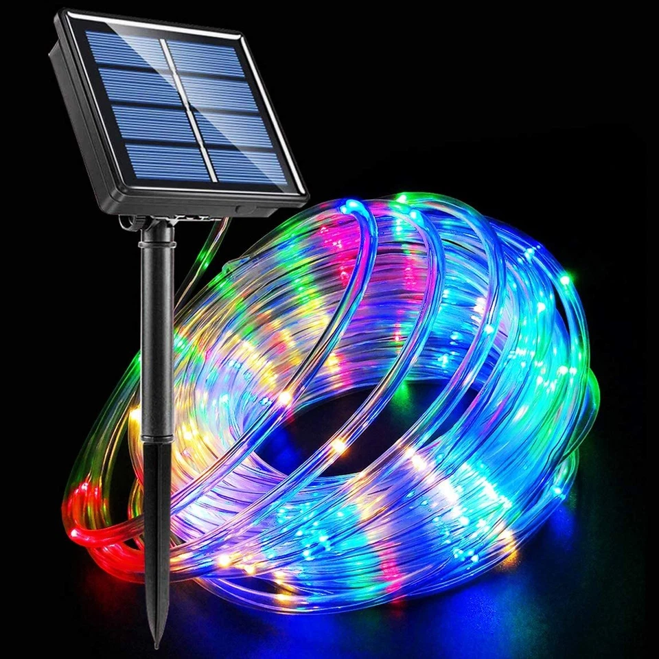 LED Solar String Lights LED Garden Outdoor Fairy Lamp for Christmas/Party Decor - Image 4 of 4