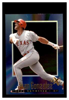 1997 EX-2000 #46 Juan Gonzalez Texas Rangers NM-MT