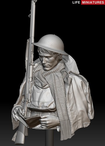 Life Miniatures LI-B025 1/10 Letter to an Unknown Soldier 1916 - Picture 22 of 22