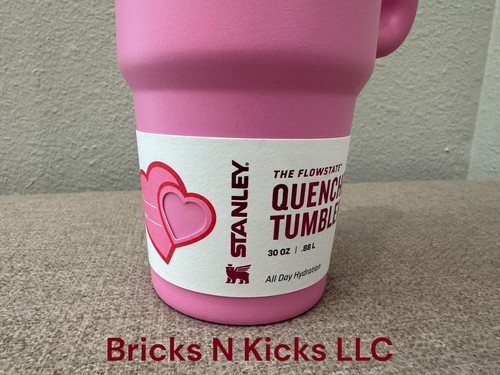 New Stanley Sweet Hearts X Target Exclusive Pink Valentine 30oz Tumbler 2024 - Picture 12 of 15