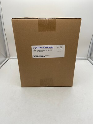 New Extron 70-1184-08 Cable Cubby 1202 No AC Module Aluminum Free Shipping