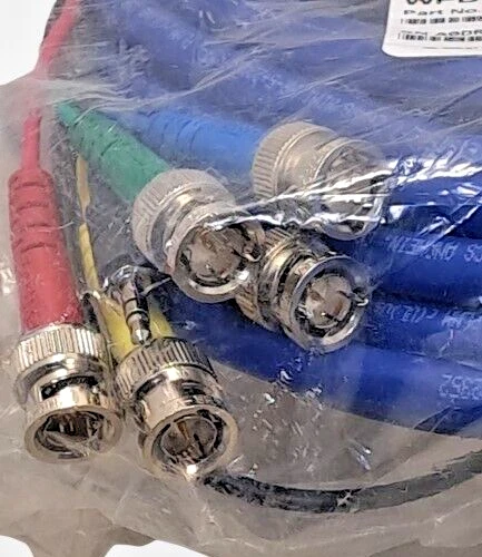 Extron WPBC 103 35' 26-624-35 Wall Plate Connector Cable 14-Pin HD M to 5-BNC M - Image 2 of 3