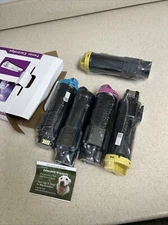 5 Pack Toner Cartridges for Dell H625cdw H825cdw S2825cdn H625 H825 s2825 Ink