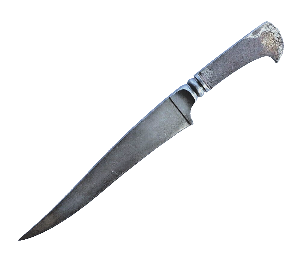 Islamic Wootz Steel Blade Kard Pesh-Kabz Dagger Kard Khanjar Rajput Indo Persian