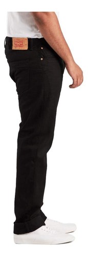 Levi's 298080 Men's 501 Original Fit Jean, Polished Black 34W x 30L - Picture 2 of 3