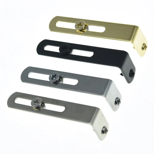 Stainless Steel Pickguard Bracket with Pickguard Screws Nut for Gibson Les Paul