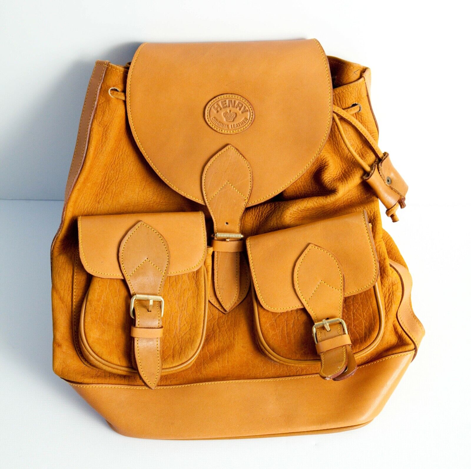 leather backpack original