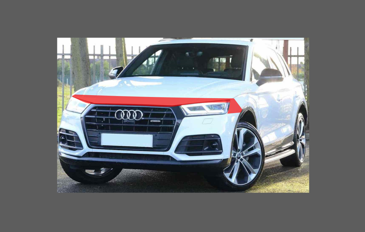 Fits Audi Q5 SQ5 18 & Wings Stone chip guard Paint Protection