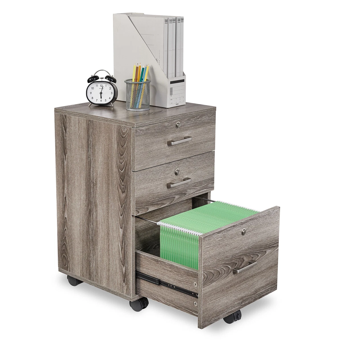 Rolling file cabinet with handle deals