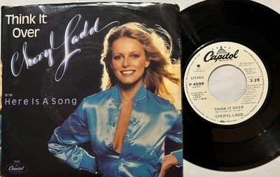 Cheryl Ladd - Think it Over / Here is - 7" Capitol W/L Promo 1978 Pic Sleeve NM - image 1 of 4