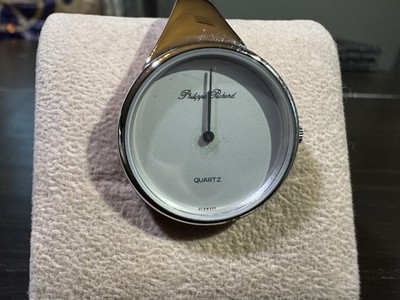 Philippe Pechard Denmark Cuff Bracelet Women s Watch Silver Tone