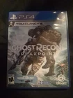Tom Clancy's Ghost Recon Breakpoint Sony PlayStation 4 NO BOOK