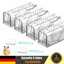 4x Mausefalle Kastenfalle Ratten Massenfänge...