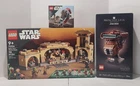 LEGO Star Wars Lot: 75326 Throne Room, 75351 Starship, & 75344 Leia Helmet