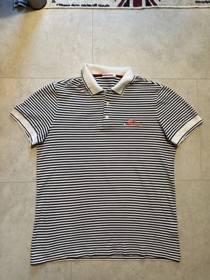 Prada Luna Rossa Vintage Gestreiftes Poloshirt - Bild 1 von 4