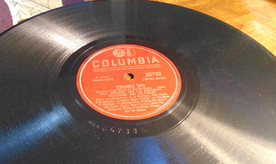 Will Bradley - Rock-a-Bye the Boogie / Scramble Two Columbia 78, nice VG+ to EX-