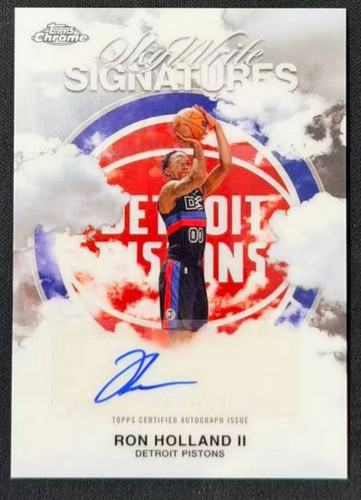 2025 Topps Chrome Ron Holland II Sky Write Signatures (RAW)
