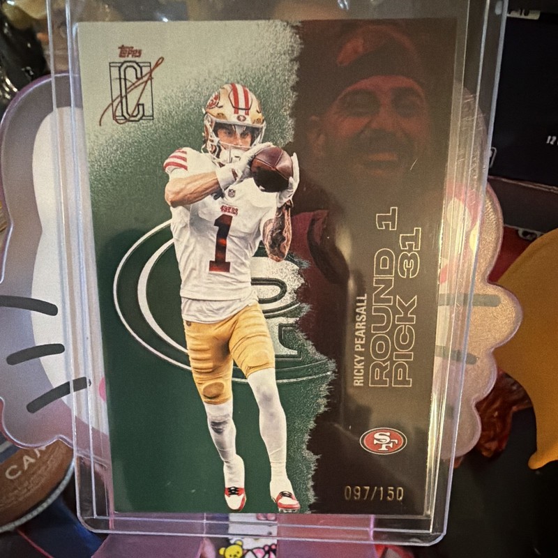 Topps 2025 Signature Class Ricky Pearsall 49ers Rookie #98 097/150