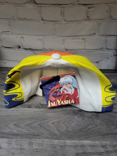 Concept One Inuyasha Anime Flat Brim Adjustable Adult Snapback Hat Cap NWT 2009 - Picture 3 of 6