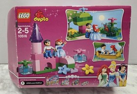 Retired LEGO DUPLO Ariel's Magical Boat Ride 10516 w/ Box, Missing Ariel, Skirt