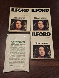 Ilford Cibachrome TYPE A Film CCP-A 182U 4x5 P-12 Process Neutralizing Powder