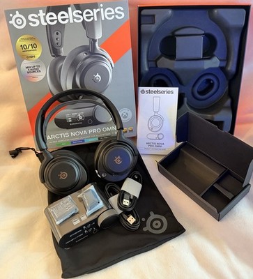 SteelSeries Arctis Nova Pro Omni Wireless Gaming Headset - Opened 8.13.26