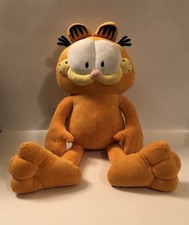 Garfield Plush 21  Large Nickelodeon plush made by Paws ; soft touch plush