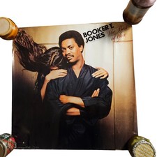 Booker T. Jones The Best Of You Vintage 1980 Promo Album Poster 24x24 A&M Funk