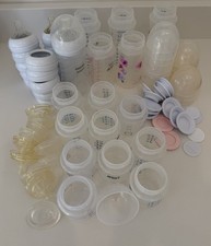 Avent Baby Bottle LOT 16 Natural Response 9oz 4oz Newborn Set New Used 300