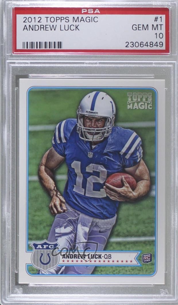2012 Topps TOPPS MAGIC #1 Andrew Luck front