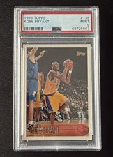 1996-97 Topps - Kobe Bryant #138 (RC) PSA 9 MINT