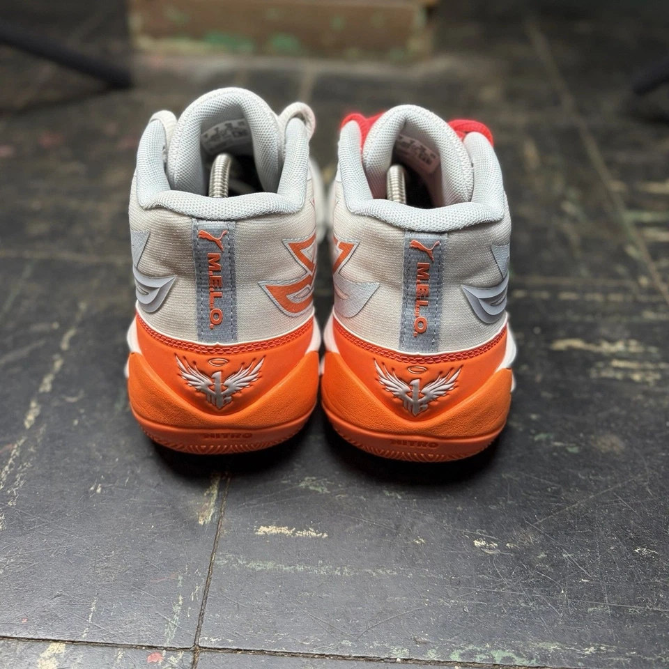 Puma MB.02 LaMelo Ball "Gorange" Basketball Shoes Size 6Y Youth Sneakers - Image 4 of 4
