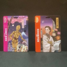 Star Wars Celebration 2025 Admission Pass 2 Plastic Cards Used