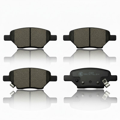 4pcs Ceramic Brake Pads D1033 Rear For Chevy Malibu 2004-2012 Pontiac G6 2005-10