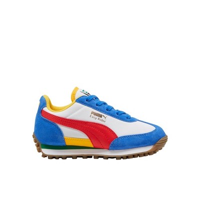 PUMA Easy Rider Lace Up  Youth Girls White Sneakers Casual Shoes 39971603