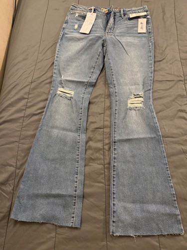 Seven7 womens jeans Slim Flare Size 6 EST 1964 New w/ tags 98% cotton 2% spandex - Picture 3 of 14
