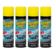 Invisible Glass Cleaner 19 oz - Streak-Free, Ammonia-Free, Tint-Safe 4-Pack