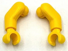 Lego New Pair of Yellow Arms and Yellow Hands Minifigure