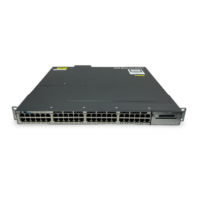 Cisco Catalyst 3750X WS-C3750X-48PF-S V04 48 Port PoE Network Switch