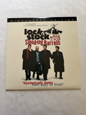Lock Stock & Two Smoking Barrels - Laserdisc LD  Guy Ritchie 1999 Release
