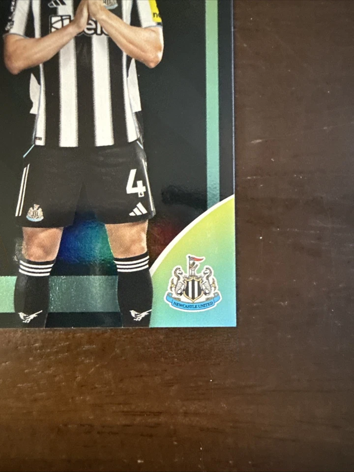 2025-26 Topps EPL Premier League Newcastle Sven Botman Black 4/10 Kit Number!!! - Image 3 of 4