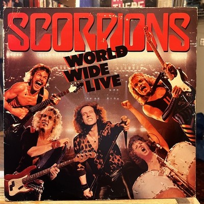 [ROCK/POP]~EXC 2 DOUBLE LP~SCORPIONS~World Wide Live~{1985~MERCURY~Issue]